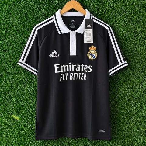 Real Madrid Heritage Polo — Black 2026/27